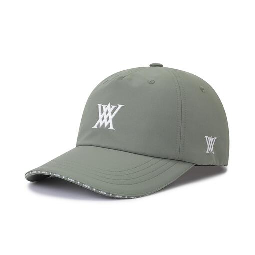 (UNI) MAGNETIC BUCKLE POINT BALL CAP_KH